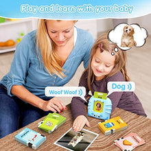 Load image into Gallery viewer, Talking Flash Cards Learning Toys: Talking FlashCards Learning Toys for 2 3 4 5 6 Year Old Boys Girls - Educational Flash Cards for Toddlers Baby - Electronic Flash Cards Toys & 224 Words (Best Blue)