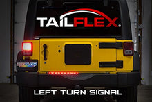 Load image into Gallery viewer, LEDGlow 36" Red TailFlex Tailgate LED Light Bar with White Reverse Lights for Jeep & SUVs - Brake, Running, Turn Signals & Hazard Lights - Flexible Waterproof Strip - Flat 4 Pin Connector