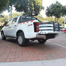 Load image into Gallery viewer, Spurtar Truck Bed Extender Black Aluminum HD Max Universal Tailgate Extension for Pickup Trucks incl. Bracket Kit DIY