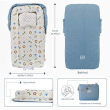 Load image into Gallery viewer, Oenbopo Baby Lounger Cotton Breathable Baby Bassinet Portable Sleeping Baby Bed for Cuddling, Lounging, Co Sleeping, Napping and Travel