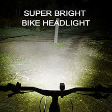 Load image into Gallery viewer, Ovetour USB Rechargeable Bike Light Set,1000 Lumens LED Bicycle Light with Power Bank Function,Large Capacity 3200mAh Bike Headlight + 1200mAh Bike Taillight,5 Light Modes,Fits All Bikes