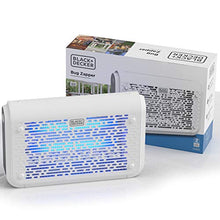 Load image into Gallery viewer, BLACK+DECKER Bug Zapper | Electric UV Insect Catcher & Killer for Flies, Mosquitoes, Gnats & Other Flying Pests | 6,000 Sq/Ft Coverage for Home, Kitchen, Covered Patio & Other Indoor/Outdoor Areas