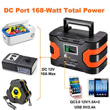 Load image into Gallery viewer, 200W Peak Power Station, Flashfish CPAP Battery 166Wh 45000mAh Backup Power Pack 110V 150W Lithium Battery Pack Camping Solar Generator For CPAP Camping Home Emergency Power Supply