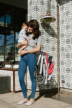 Load image into Gallery viewer, MINU Stroller/from Birth Kit - Jake (Black Melange/Carbon/Black Leather)