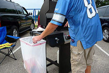 Load image into Gallery viewer, Trash-Ease-Table - The Portable Trash Bag Holder-for Indoor/Outdoor Camping, Tailgating, Picnics, Parties, Crafting, Scrapbooking,13 Gallon Garbage Bag Size, NO Tools Needed (Black)