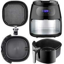 Load image into Gallery viewer, SUPER DEAL Pro 1700W Digital Air Fryer 7.6 Quart Extra Large Capacity Oven Cooker with 7 Cooking Presets Auto Shut off & Timer Dishwasher Safe Parts Recipes & CookBook