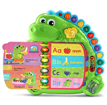 Load image into Gallery viewer, LeapFrog Dino's Delightful Day Alphabet Book, Green