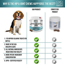 Load image into Gallery viewer, BEST HIP & JOINT SUPPLEMENTS FOR DOGS: Product of USA- Natural Pain Relief & Mobility + Аnti-inflammatory and Аnti-arthritic effects Maximum strength Glucosamine & Chondroitin approx/170 Soft Chews
