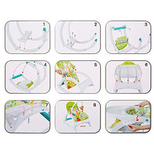 Load image into Gallery viewer, COLOR TREE Baby 2-in-1 Bouncer Seat Infant-to-Toddler Portable Rocker with Dinner Table Baby Girl Boy Swing Rocking Chair