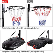 Load image into Gallery viewer, YAHEETECH 7.2-9.2ft Basketball Hoop Backboard System Portable Removeable Basketball Hoop & Goals Outdoor/Indoor Adjustable Height Basketball Set for Kids/Youth/Teenagers