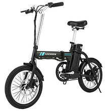 Load image into Gallery viewer, ANCHEER Folding Electric Commuter Bike, 16'' City Ebike with 8Ah Removable Lithium-Ion Battery Electric Bicycles
