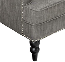 Load image into Gallery viewer, Christopher Knight Home Malone Club Chair, Charcoal Grey