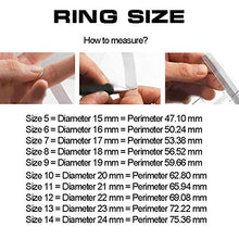 Load image into Gallery viewer, Great Gatsby Leonardo Dicaprio 925 silver ring Black onyx stamped silver ring Rings for men and women (Daisy Pictures, 7)