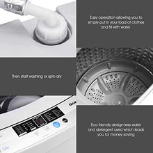 Load image into Gallery viewer, Giantex Full-Automatic Washing Machine Portable Compact 1.34 Cu.ft Laundry Washer Spin with Drain Pump, 10 programs 8 Water Level Selections with LED Display 9.92 Lbs Capacity