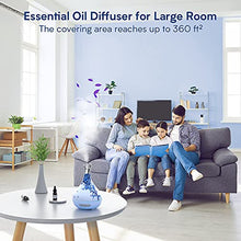Load image into Gallery viewer, Diffusers for Essential Oils Large Room, 300ml Aromatherapy Diffuser