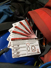 Load image into Gallery viewer, Crag Cards Essential Climbing Knots - Portable & Rugged Guide to 19 Rock Climbing Knots