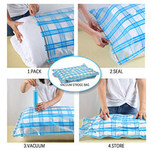 Load image into Gallery viewer, Storage Master Space Saver Bags, Vacuum Storage Bags for Travel & Home (8 Jumbo)