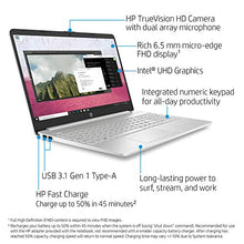 Load image into Gallery viewer, HP 15-Inch FHD Laptop, 10th Gen Intel Core i5-1035G1, 8 GB RAM, 256 GB Solid-State Drive, Windows 10 Home (15-dy1036nr, Natural Silver)