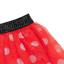 Load image into Gallery viewer, Disney Minnie Mouse Toddler Girls T-Shirt Tutu Skirt Scrunchy Set Red/White 4T