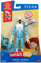 Load image into Gallery viewer, Pixar Mattel Interactables Frozone Talking Action Figure, 8-in Tall Highly Posable Movie Character Toy, Interacts with Other Figures, Kids Gift Ages 3 Years & Older