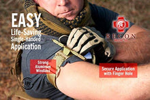Load image into Gallery viewer, Product Name: Recon Medical TANTQTourniquet - (TAN) Gen 3 Mil-Spec Kevlar Metal Windlass Aluminum First Aid Tactical Swat Medic Pre-Hospital Life Saving Hemorrhage Control Registration Card 2Pack (2)