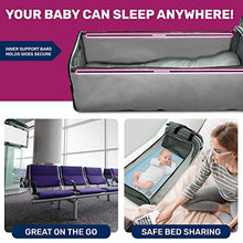 Load image into Gallery viewer, Scuddles 3-1 Portable Bassinet for Baby - Foldable Baby Bed - Travel Bassinet Functions As Diaper Bag And Changing Station - Easy Folding For Travel
