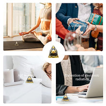 Load image into Gallery viewer, Crystal Spheres Orgone Pyramid Amethyst Obsidian Stone Protection Crystals Chakra Meditation Pyramid Energy Generator Healing Stones Attract Wealth Lucky Home Decor Lucky Crystals