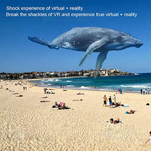 Load image into Gallery viewer, 90°FOV AR Headset, Smart AR Glasses 3D Video Augmented Reality VR Headset Glasses for iPhone & Android (4.5-5.5'' Screen), 3D Videos and Games