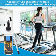 Load image into Gallery viewer, Treadmill Lubricant 100% Silicone – 2 Bottles 100ml Each – Easy to Open and Apply, Formulated to Work with Universal Treadmill Belt, Odorless and No-Toxic