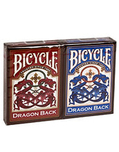 Load image into Gallery viewer, Bicycle Dragon Back 2 Pack Playing Cards, 2 Pack, Dragon Back