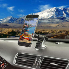 Load image into Gallery viewer, Magnetic Phone Car Mount,APPS2Car Universal Dashboard Windshield Industrial-Strength Suction Cup Car Phone Mount Holder with Adjustable Telescopic Arm,6 Strong Magnets,for All Cell Phones