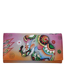 Load image into Gallery viewer, Anna by Anuschka womens 1710 Ladies Wallet, Retro Elephant, One Size US