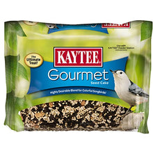Load image into Gallery viewer, Kaytee Wild Bird Gourmet Seed Cake For Cardinals, Chickadees, Juncos, Titmice, Woodpeckers and More, 2 Pounds