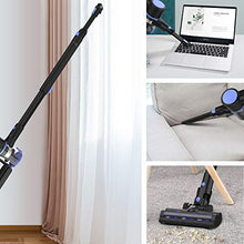 Load image into Gallery viewer, Wowgo Cordless Vacuum Cleaner, 160W Powerful Suction Stick Vacuum with 40min Max Long Runtime Detachable Battery, 4 in 1 Lightweight Quiet Handheld Vacuum Cleaner for Home Hard Floor Carpet Pet Hair