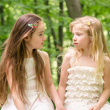 Load image into Gallery viewer, 15 Pieces Snap Hair Clips for Girls Sparkle Fruit Transparent Hair Clips Quicksand Bling Sequin Hairpins Sweet Barrette Styling Accessories Gift for Children Girls