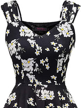 Load image into Gallery viewer, Women Tea Dress for Vintage Cocktail Party, Modest Aline Church Dresses, Fit Flare Bridesmaid Dress, Rockabilly Swing Prom Dress, Retro Knee Length Dresses for Wedding Guest Grey XS