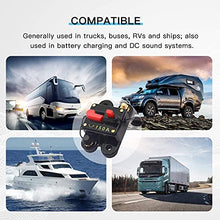 Load image into Gallery viewer, FROGBRO 150A Manual Reset Circuit Breaker Resettable Fuse Holder 12V-24V DC for Auto Car Marine Boat Motor Audio Inline Fuse and Home Solar System Amp (HX-AT002)