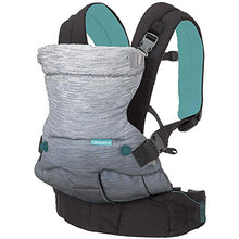 Load image into Gallery viewer, Infantino Go Forward 4-in-1 Evolved Ergonomic Baby Carrier with Multiple Carrying Positions, Natural Outfacing Support Seat & Built-in Light & Breathable Hood