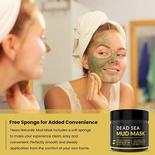 Load image into Gallery viewer, Dead Sea Mud Mask - Enhanced with Collagen - Reduces Blackheads, Pores, Acne, Oily Skin - Visibly Healthier Face & Body Complexion - All Natural Anti-Aging Formula for Women & Men