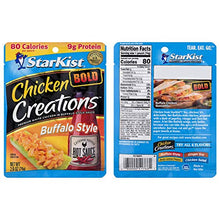 Load image into Gallery viewer, Starkist Chicken Creations 8 Packet Variety Pack - 2 Packets of Each Flavor Including - Teriyaki, Buffalo Style, Zesty Lemon Pepper, and Chicken Salad - Great Alone or Added to a Snack or Recipe!