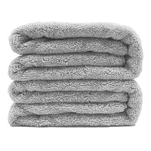 Load image into Gallery viewer, Polyte Quick Dry Lint Free Microfiber Bath Sheet, Set of 2 (Gray, 35x70)