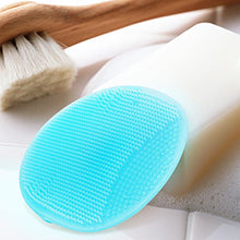 Load image into Gallery viewer, Super Soft Silicone Face Cleanser and Massager Brush Manual Facial Cleansing Brush Handheld Mat Scrubber For Sensitive, Delicate, Dry Skin (Pack of 4)