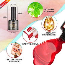 Load image into Gallery viewer, 39 Pcs Gel Nail Polish Set, Nail Polish 36 Colors, Popular Nail Art Colors UV LED Soak Off Nail Gel Kit with Glossy & Matte Top Base Coat