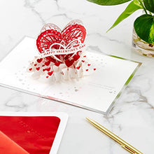 Load image into Gallery viewer, Hallmark Signature Paper Wonder Pop Up Valentines Day Card (Love You)