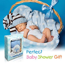 Load image into Gallery viewer, LuliJoy Teething Mitten Set of 2 – Baby Glove Teether Toys for Boys & Girls – Adjustable Strap Stays on Infant Hands – BPA-Free Silicone Teether for Natural Baby Pain Relief, Sensory Stimulation