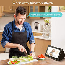 Load image into Gallery viewer, Indoor Security Camera, Littlelf 1080P Home WiFi Wireless IP Camera for Pet/Baby Monitor with Motion Tracking, 2-Way Audio, Night Vision Cloud (Black)