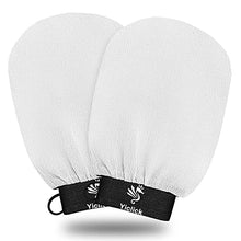Load image into Gallery viewer, Yiclick Japanese Exfoliating Gloves 2 Pcs, SPA Exfoliator Scrub For Bath Shower Exfoliation Mitt, Body Scrubber Exfoliator, Dead Skin Remover Mitt For Women Men, Brush Sponge Loofah, For Face Leg…