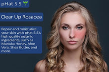 Load image into Gallery viewer, Rosacea Red Skin and Acne Cream - with Manuka Honey, Aloe Vera & Coconut Oil - Redness, Inflammation, Acne and Rosacea Relief - Paraben & Sulfate Free (2 oz)