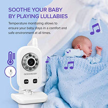 Load image into Gallery viewer, Video Baby Monitor with Camera and Audio - Auto Night Vision,Two-Way Talk, Temperature Monitor, VOX Mode, Lullabies, 960ft Range and Long Battery Life