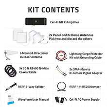 Load image into Gallery viewer, Cel-Fi GO X | The Only 100 dB Single-Carrier Cell Phone Signal Booster for Homes & Offices | Verizon, AT&T, Or T-Mobile | 2 Antenna Kit